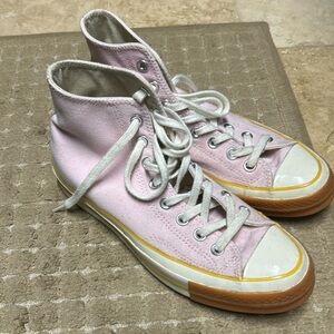 Pink Converse High Tops